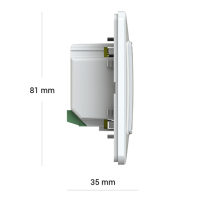 Терморегулятор для теплої підлоги terneo sx Wi-Fi сенсорний